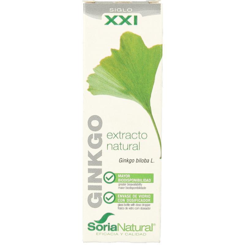 Soria Natural Ginkgo biloba xxi extract 50 ML