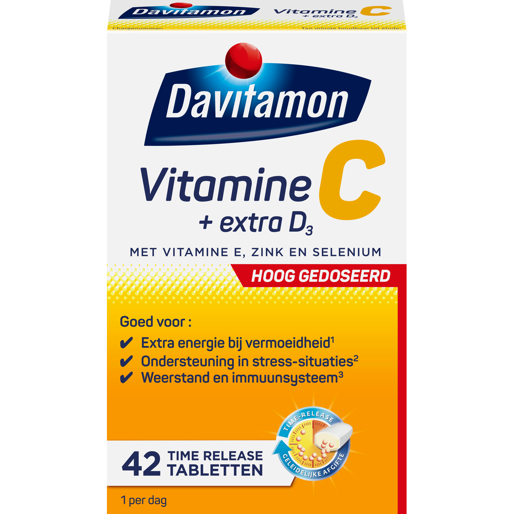 Davitamon Vitamine C Time Release Tabletten