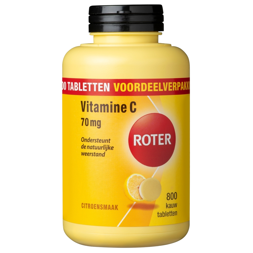 Roter Vitamine C 70mg Kauwtabletten