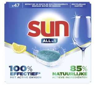 Sun All in 1 tabs citroen 47 Stuks