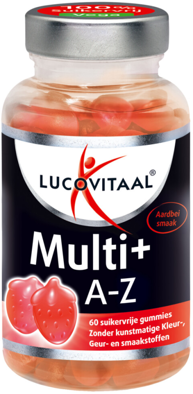 Lucovitaal Multi+ a-z gummies 60st