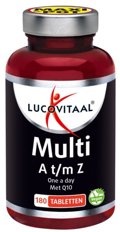 Lucovitaal Multivitamines a-z 180tb