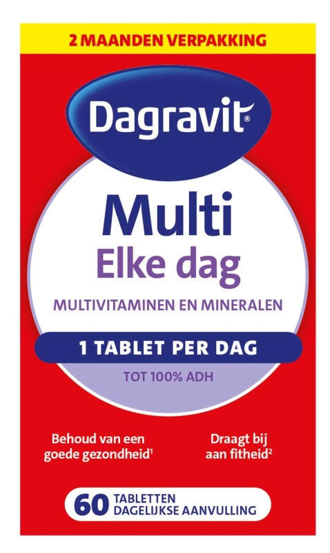 Dagravit Multi elke dag 100% 60 Tabletten