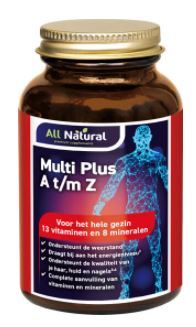 All Natural Multi plus a-z 100tb