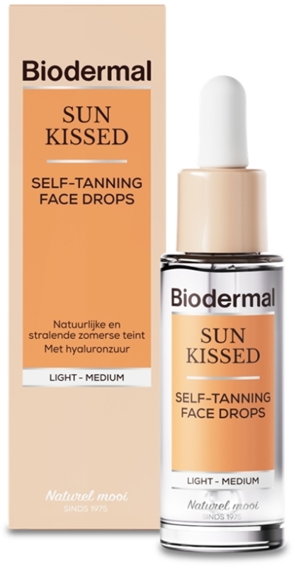 Biodermal Sunkissed self-tanning face drops 30 ML