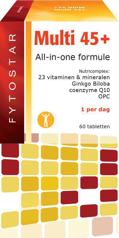 Fytostar Multi 45+ multivitamine 60tab