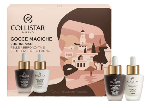 Collistar Set magic drops face 30 ml + protective drops 30 ml 1 Set
