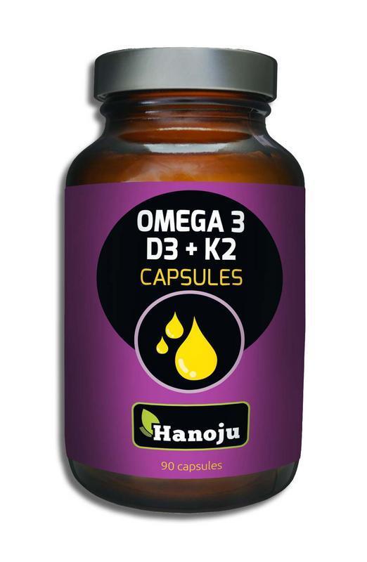 Hanoju Omega 3 & d3 en k2 90 Capsules