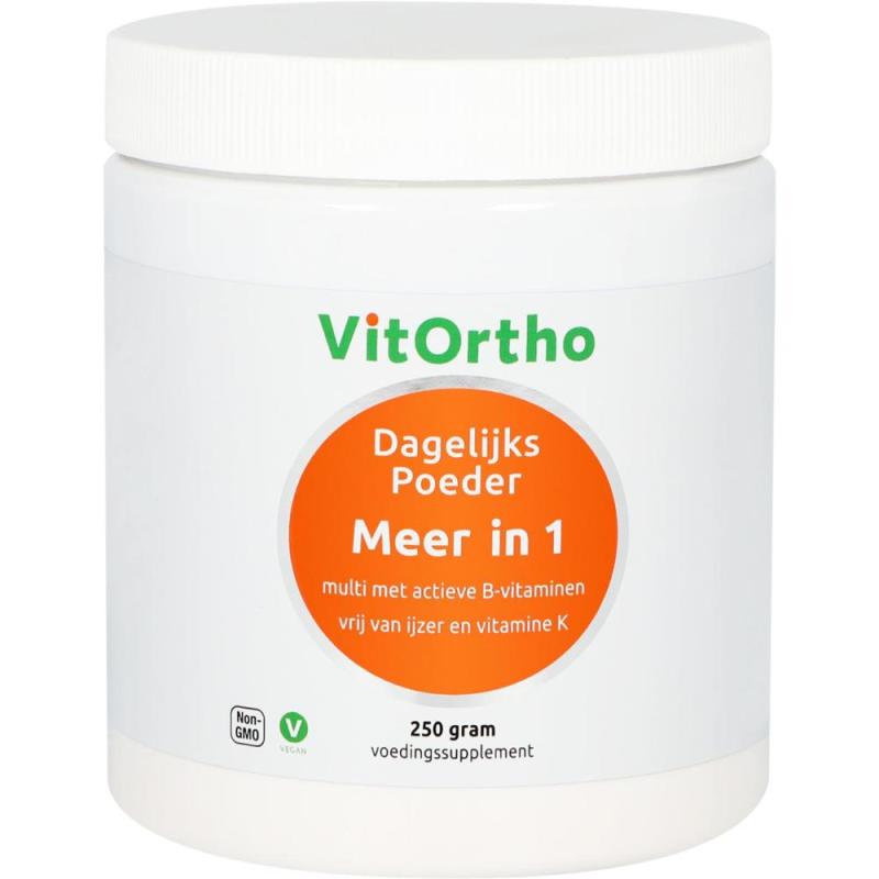 Vitortho Meer-in-1 dagelijks poeder 250 Gram