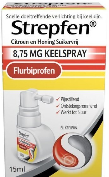 Strepfen Citroen & honing 15ml