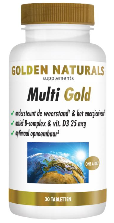 Golden Naturals Multi gold 30 tabletten