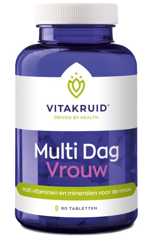 Vitakruid Multi dag vrouw 90 tabletten