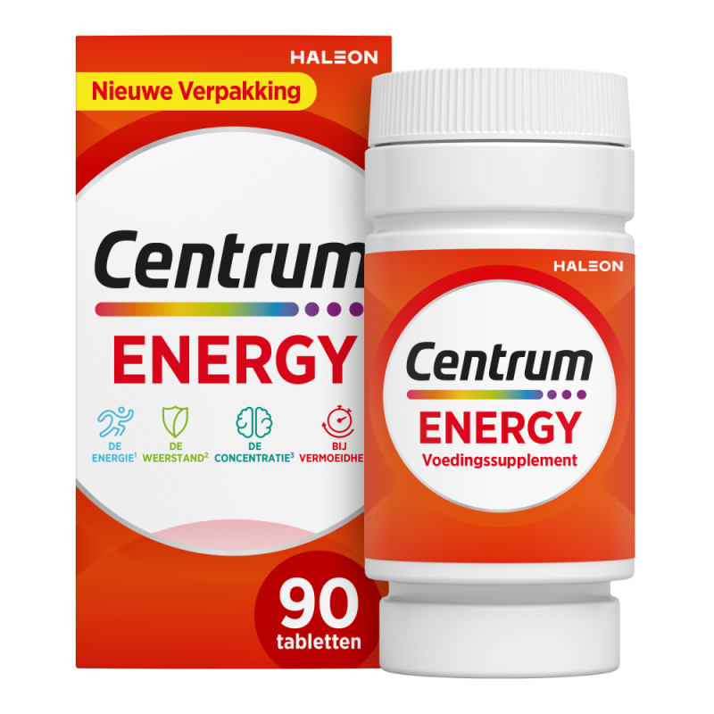 Centrum Energy multivitaminen 90 Tabletten
