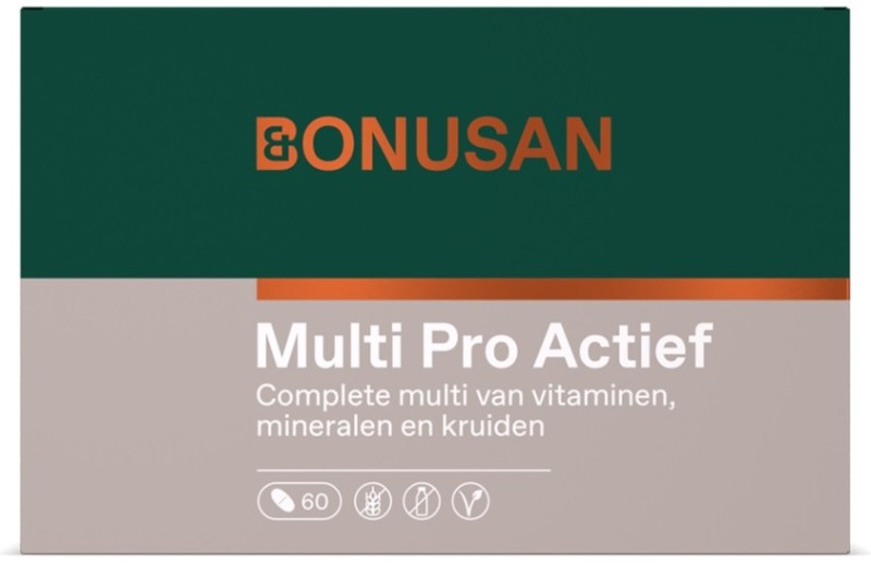 Bonusan Multi pro actief 60 Tabletten