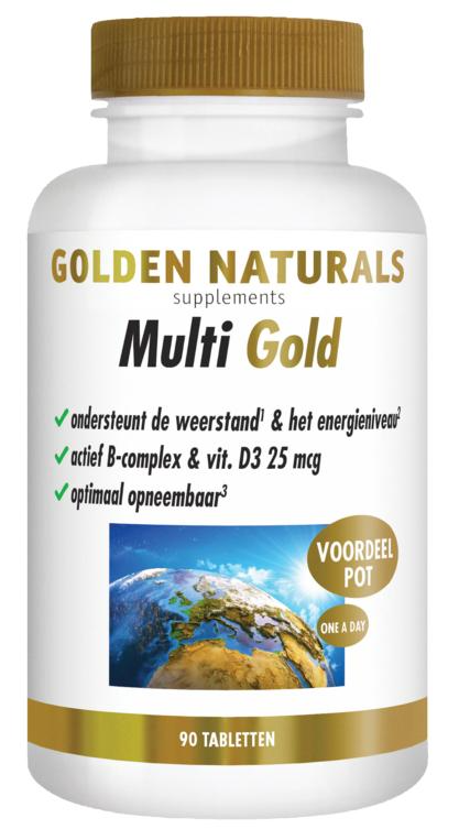 Golden Naturals Multi gold 90 tabletten