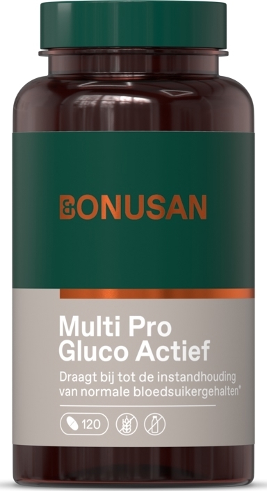 Bonusan Multi pro gluco actief 120 Tabletten