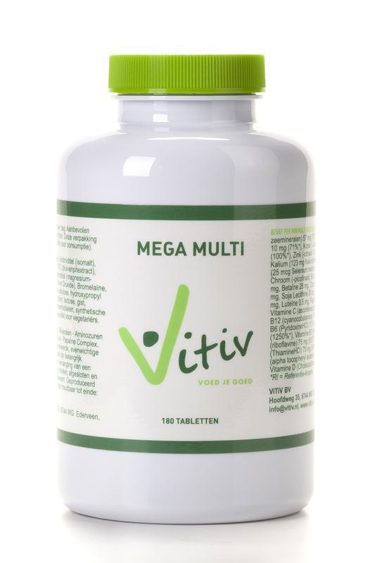 Vitiv Mega multi 180 tabletten