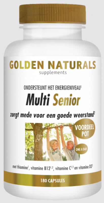 Golden Naturals Multi senior 180 capsules