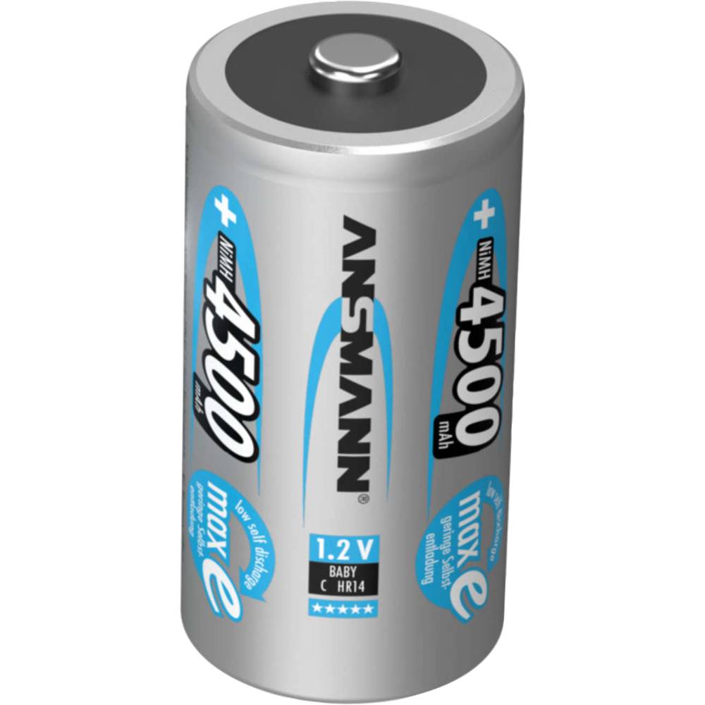 Ansmann Oplaadbare C batterij (baby)  maxE HR14 NiMH 1.2 V 4500 mAh 1 stuk(s)