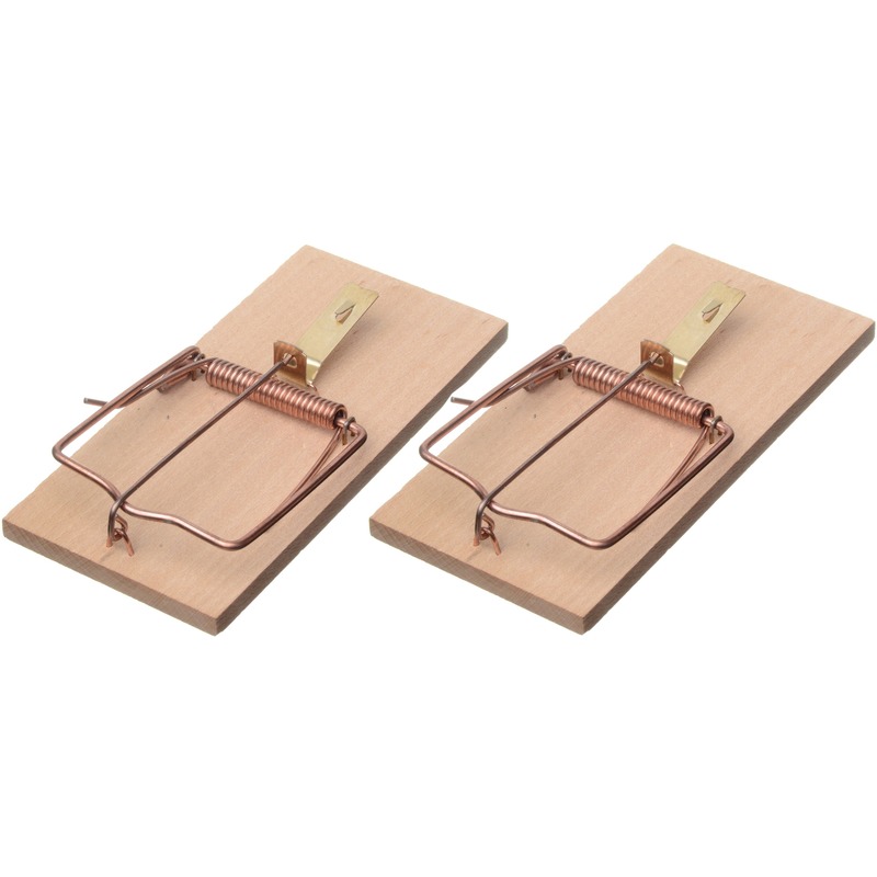 Ubbink Nature Rattenval - 2x stuks - 17 cm - rattenklemmen - ongediertebestrijding -