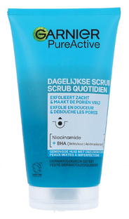 Garnier Facewash / scrub pure 150ml