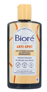 Biore Anti-puistjes cleanser met houtskool 200ml