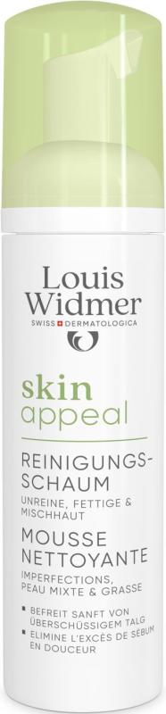 Louis Widmer Skinappeal reinigende mousse zonder parfum 150 ML
