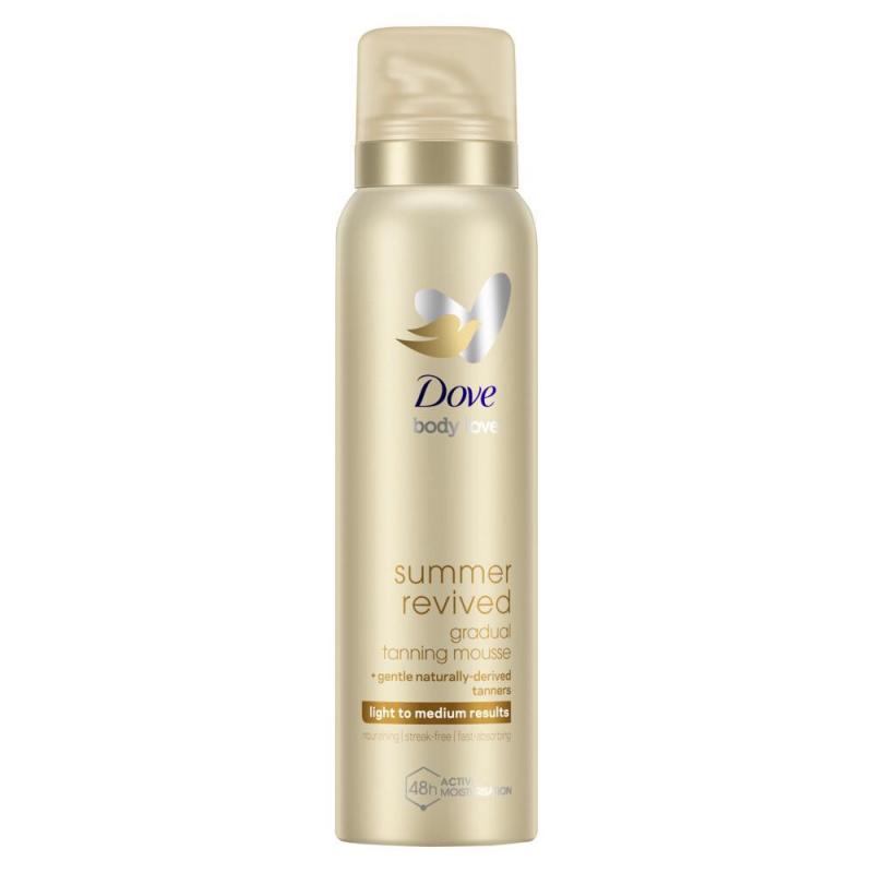 Dove Tanning mousse light to medium 150 ML