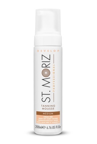 St. Moriz Self tanning mousse medium zelfbruiner 200ml