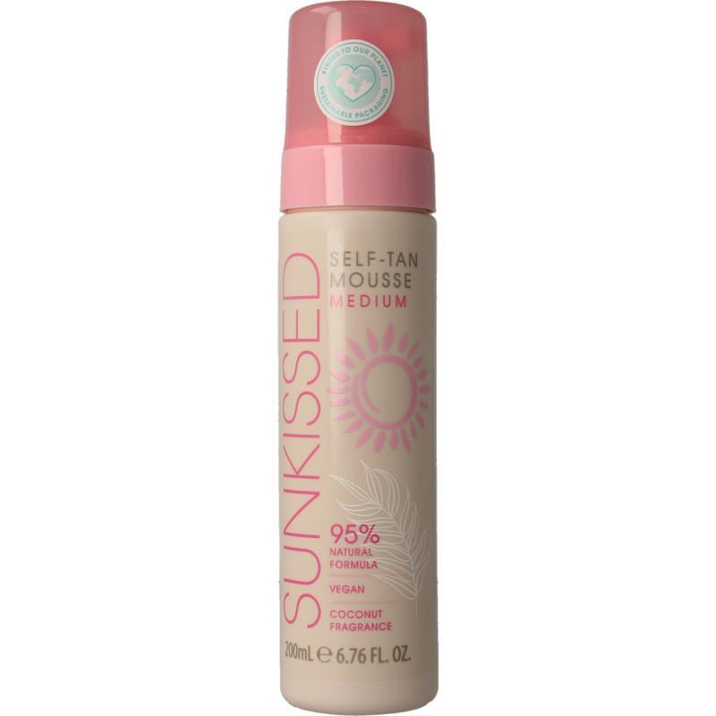 Sunkissed Self tan mousse medium 200 ML