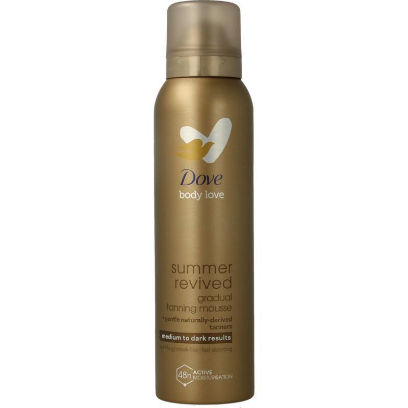 Dove Dermaspa body mousse tanning fairmedium 150 ML