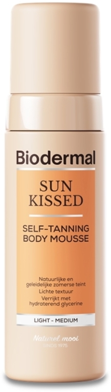 Biodermal Sunkissed self-tanning body mousse 200 ML