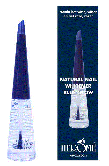 Herôme Natural nail whitener blue glow 10ml