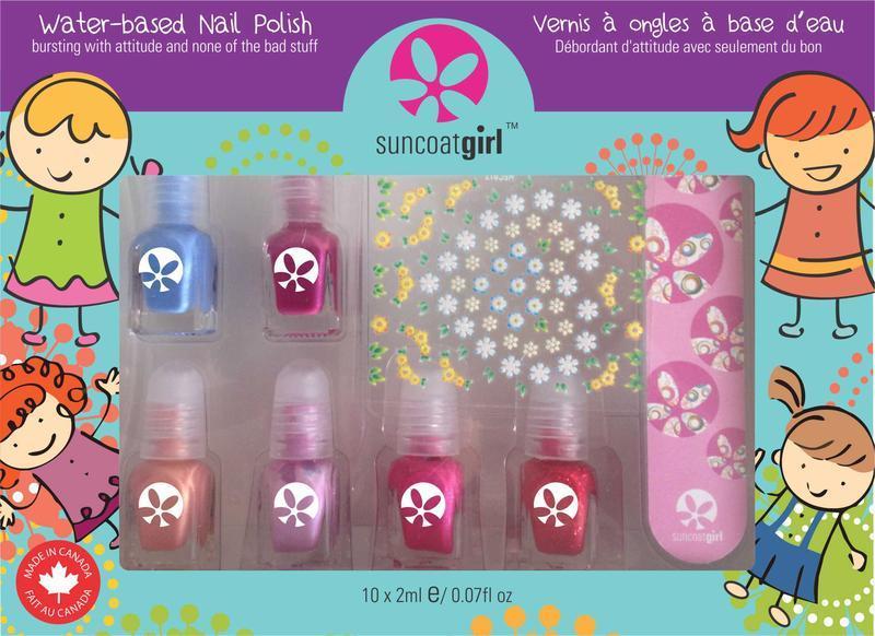 Suncoat Girl Nagellak mini mani nt 6 x 2 ml 1 Set