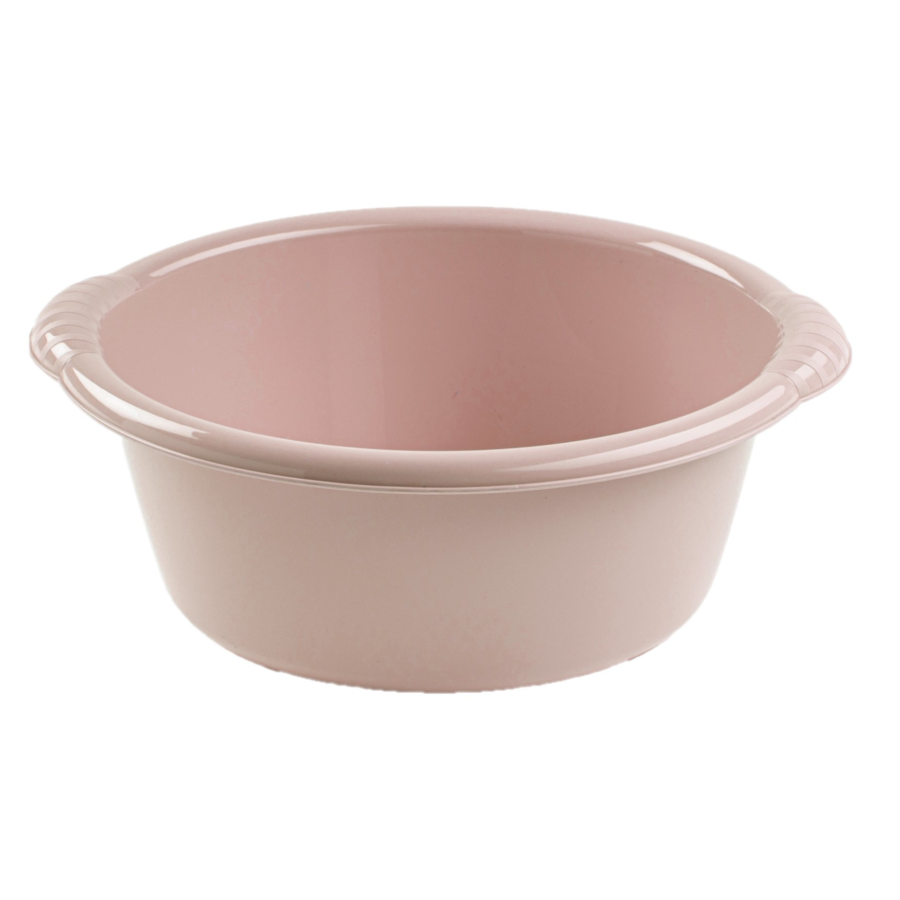 PlasticForte teiltje/afwasbak rond - 10 liter - taupe - kunststof - x x 15 cm -