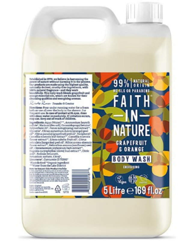 Faith In Nature Bodyw grapefr 5L