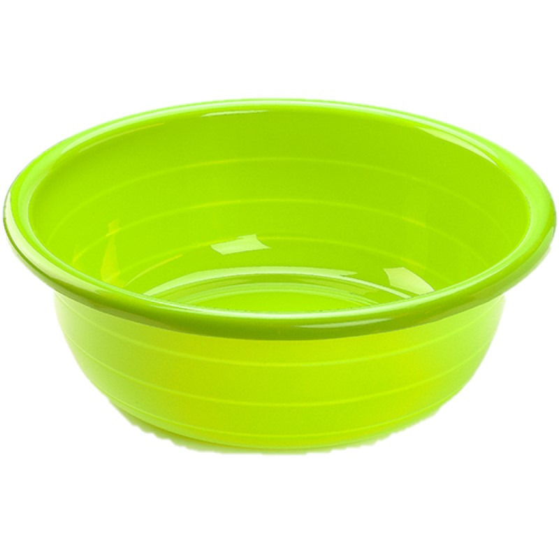 PlasticForte Teiltje - 11 liter - rond - groen - afwasbak - x 14 cm -