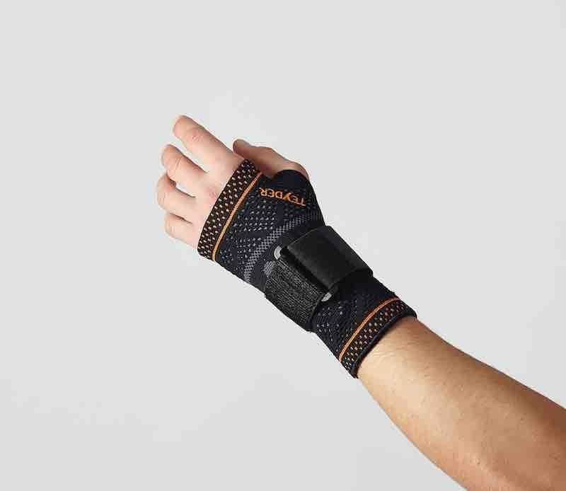 Teyder Premium Polsbrace Links - Zwart