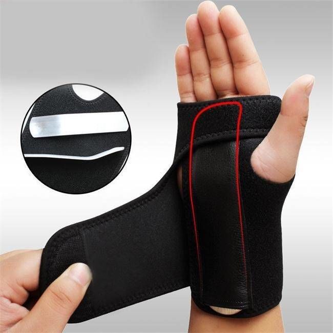GO Medical Carpaal Tunnel Syndroom Spalk / Polsbrace Links - Zwart