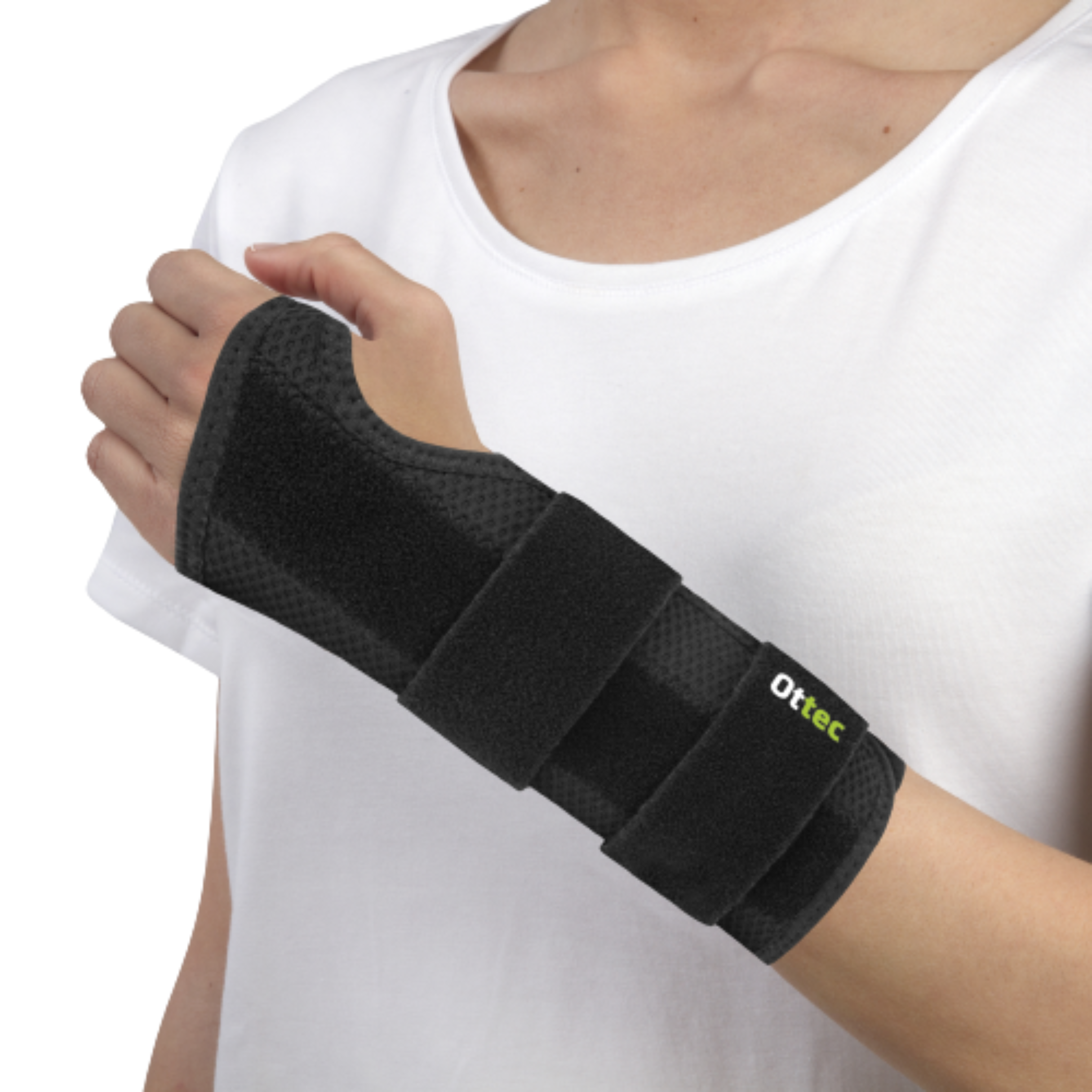 EMO Ottec Universele Polsbrace Universeel - Zwart