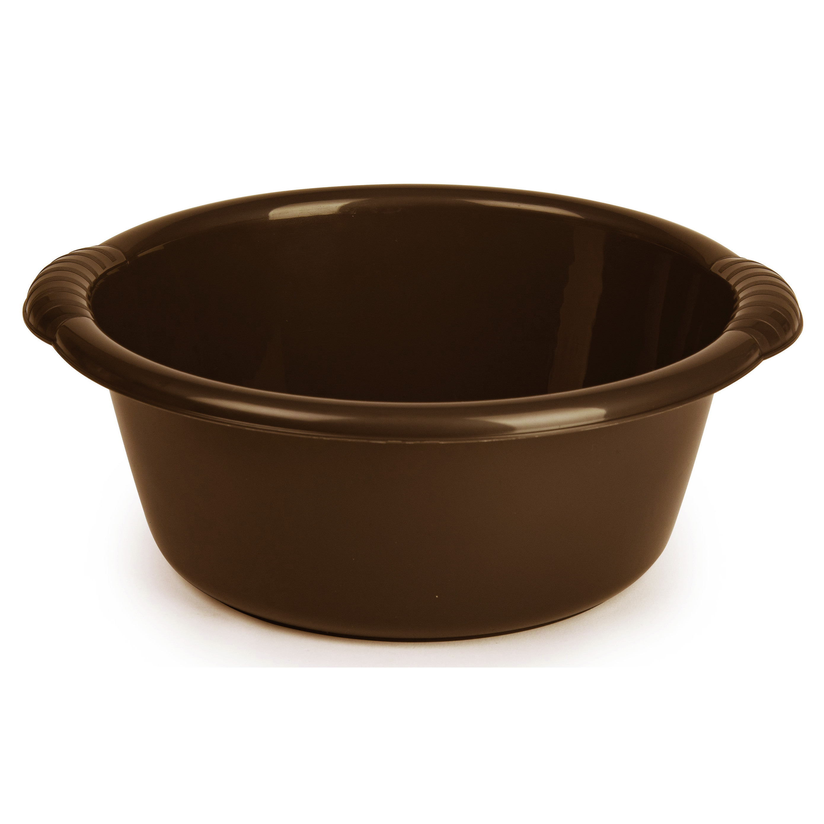 PlasticForte Afwasbak teil - 15 liter - bruin - kunststof - 45,5 x 42,5 x 17 cm -
