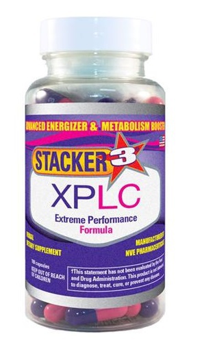Stacker 3 afslankpillen fatburner xplc ephedra vrij 100 stuks
