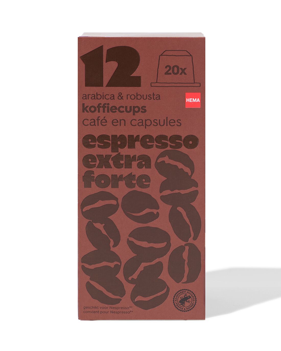 HEMA Koffiecups extra forte - 20 stuks
