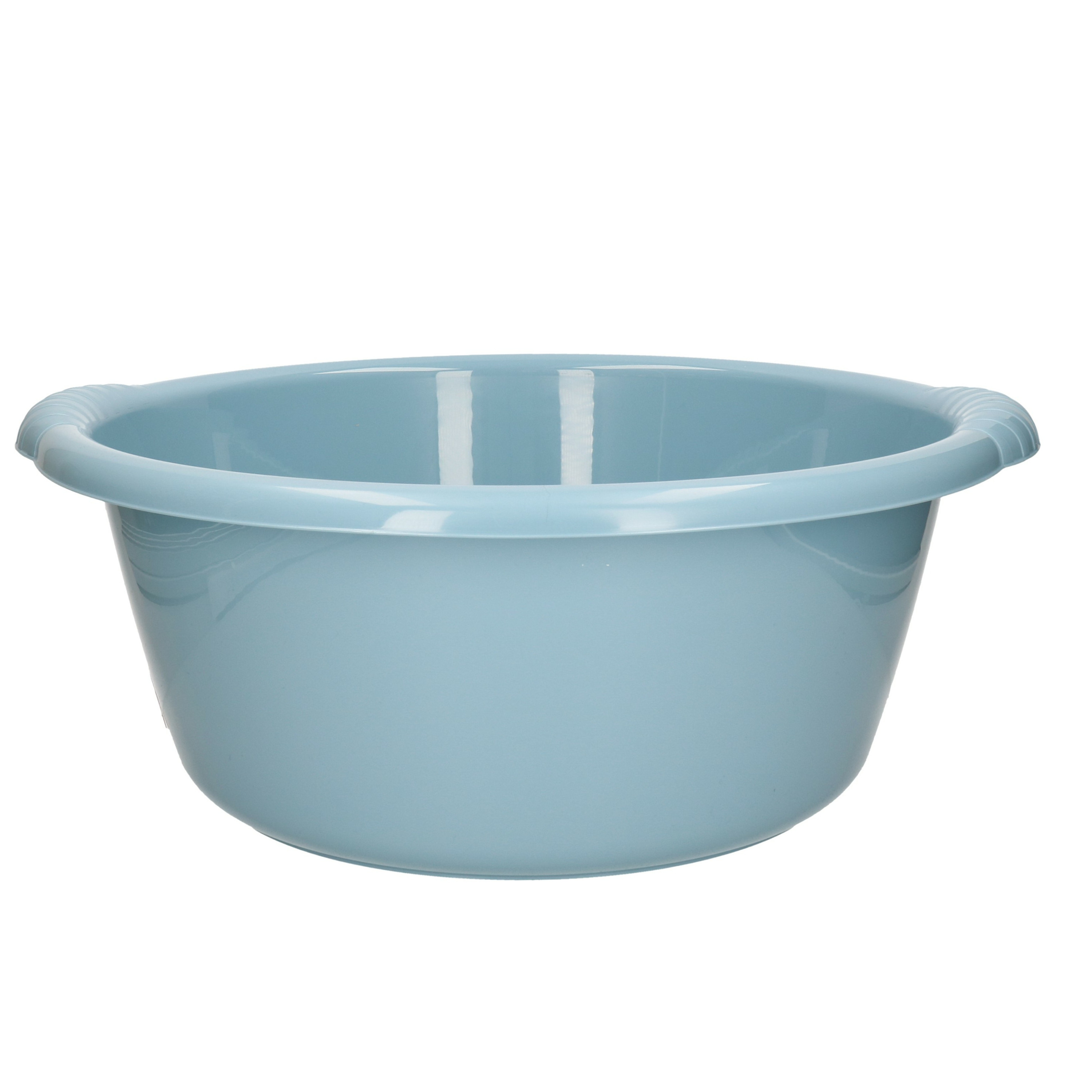 PlasticForte Afwasbak teil - 20 liter - lichtblauw - kunststof - 50 x 47 x 19,5 cm -