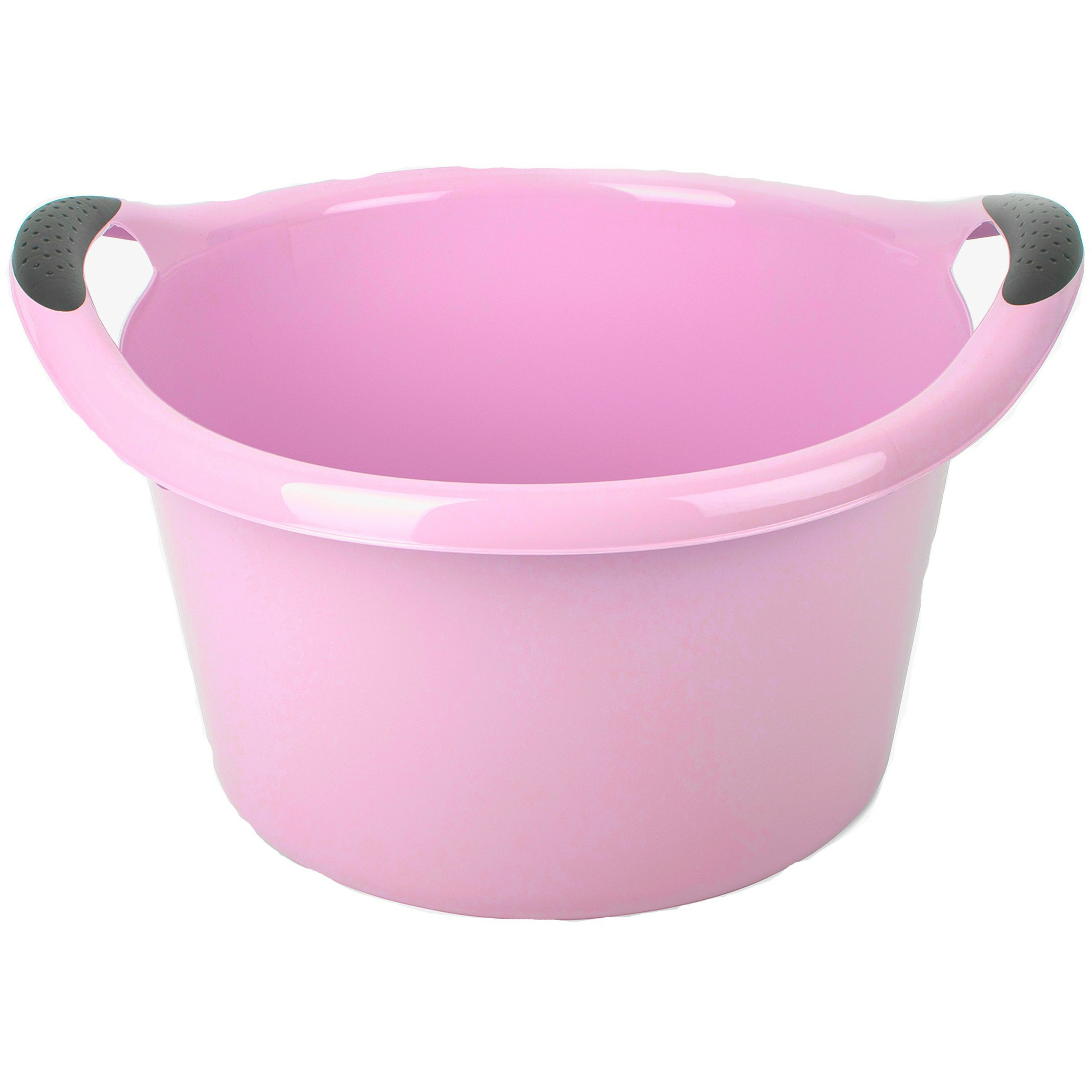 PlasticForte Plastic Forte Afwasbak - 15L - roze - x x 25 cm - met handvatten - teiltje -