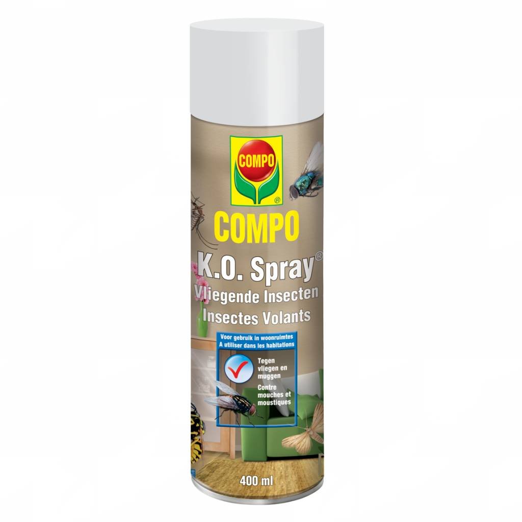 Compo K.O. Spray tegen vliegende insecten 400ML