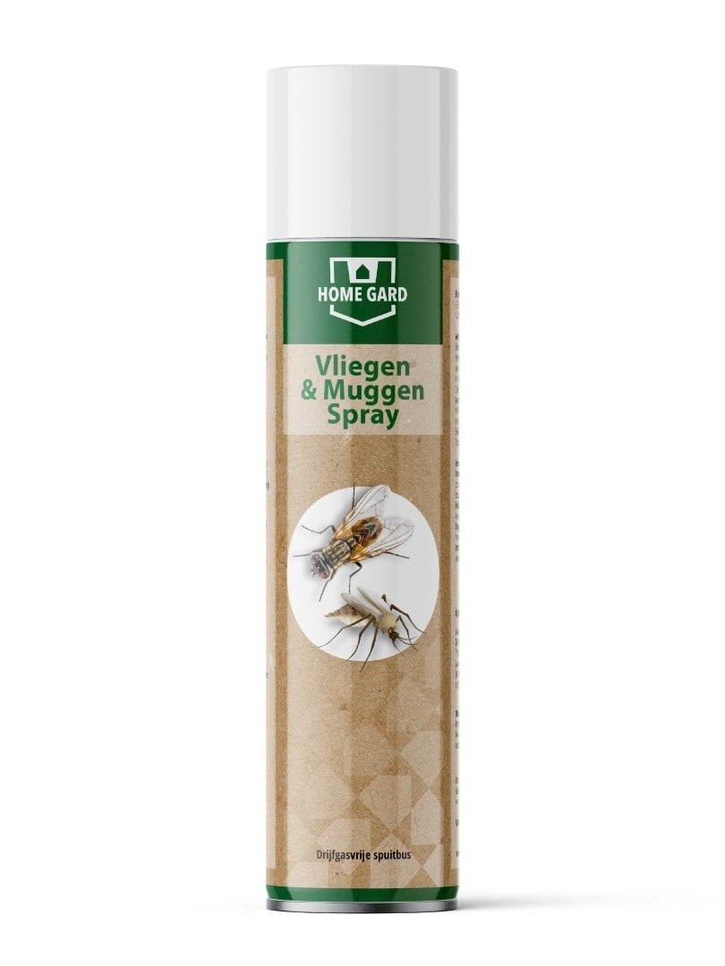 HomeGard Vliegen & Muggenspray 400ML