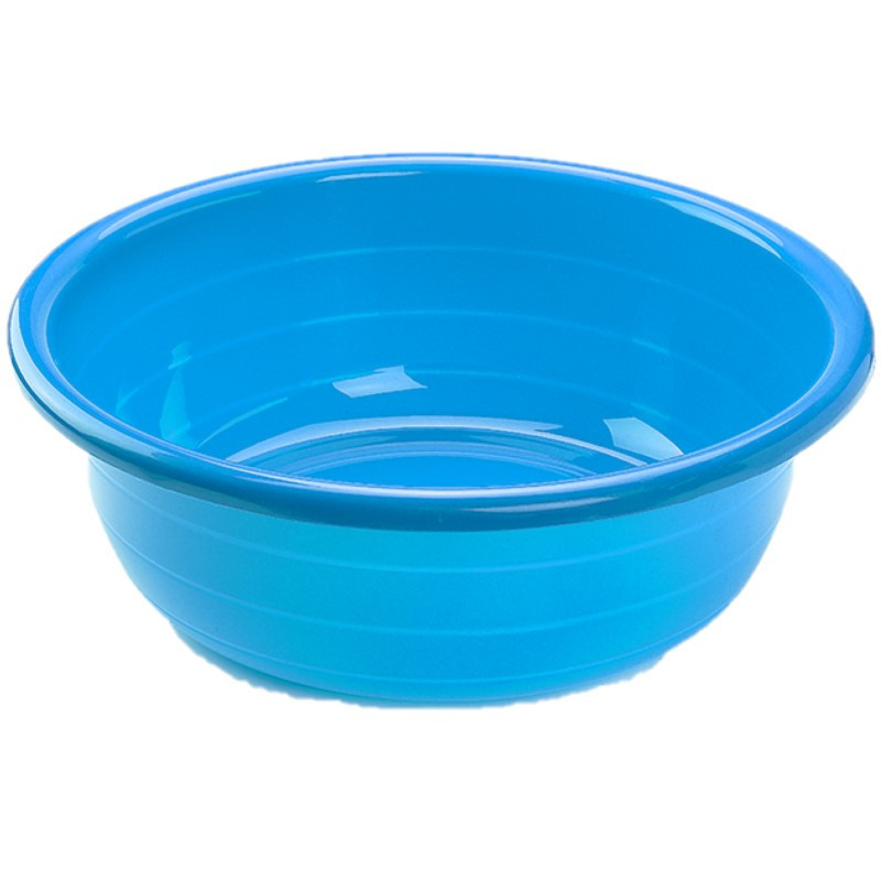 PlasticForte Teiltje - 20 liter - rond - blauw - afwasbak - 49 x 17 cm -