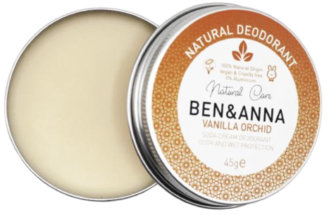 Ben & Anna Cream deodorant vanilla orchid 45g