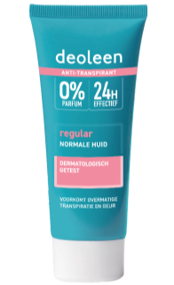 Deoleen Anti-transpirant crème regular 50ml